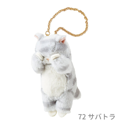 くびねっこ　マスコット　（ミケネコ・トラネコ・サバトラ・クロネコ）