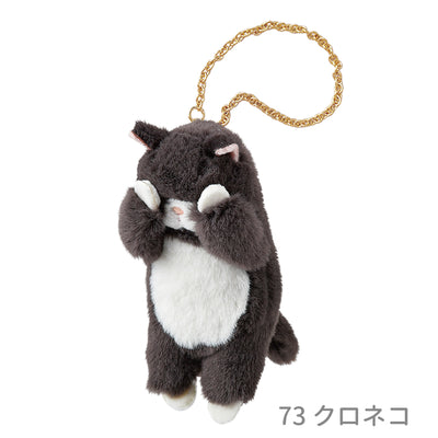 くびねっこ　マスコット　（ミケネコ・トラネコ・サバトラ・クロネコ）