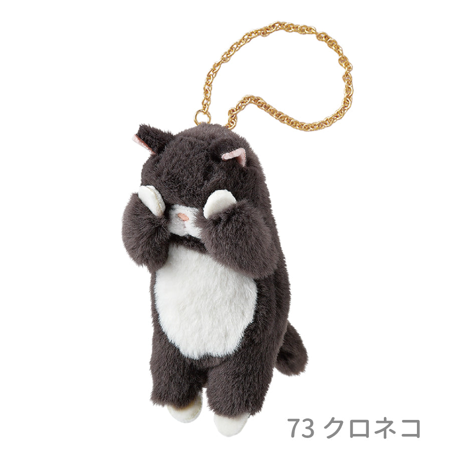 くびねっこ　マスコット　（ミケネコ・トラネコ・サバトラ・クロネコ）