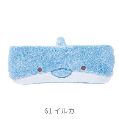 アニマルきゅうそくタオル　ヘアバンド
