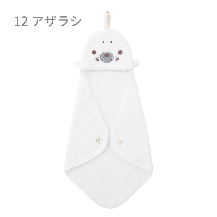 アニマルきゅうそくタオル　ポケットタオル