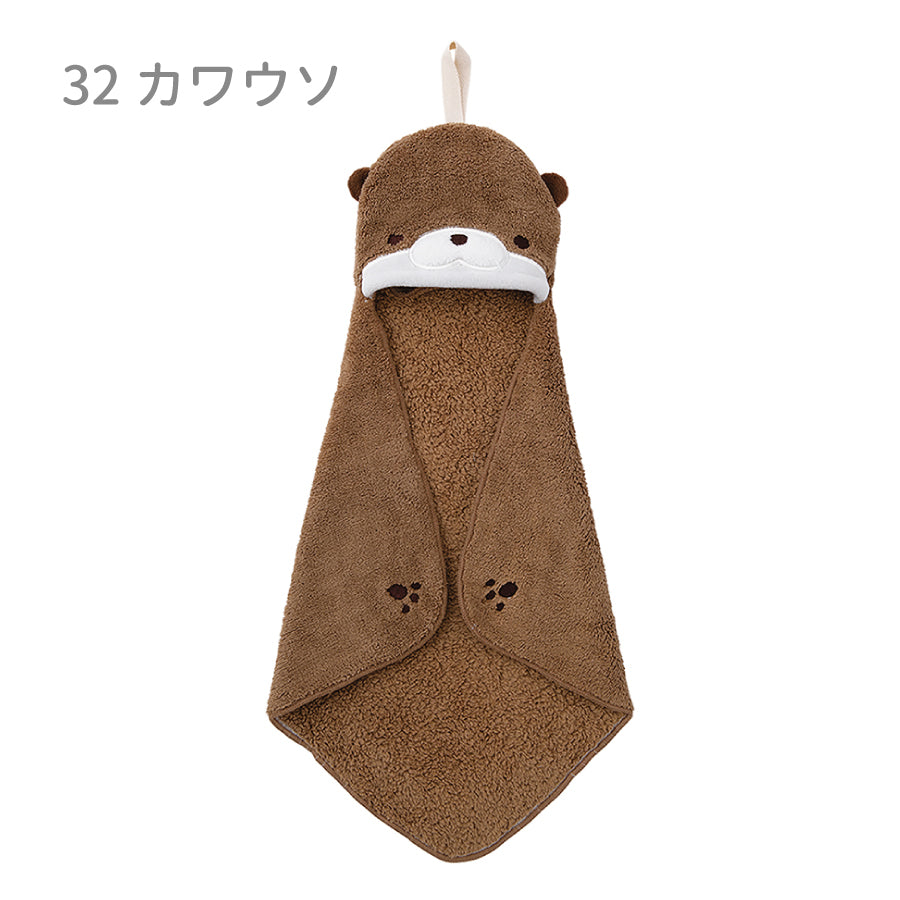 アニマルきゅうそくタオル　ポケットタオル