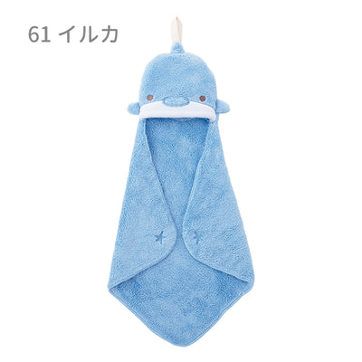 アニマルきゅうそくタオル　ポケットタオル