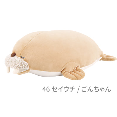 プレミアムねむねむアニマルズ　かむかむズ　クール抱きまくらSサイズ