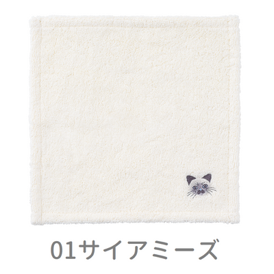 にゃんかち　ハンカチタオル