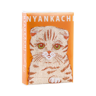 にゃんかち　ハンカチタオル