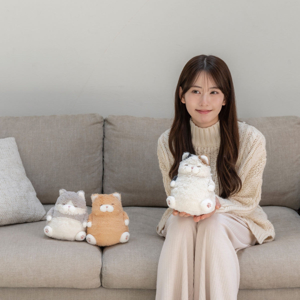 ねこ肯定感　ウォームミニクッション《sale》