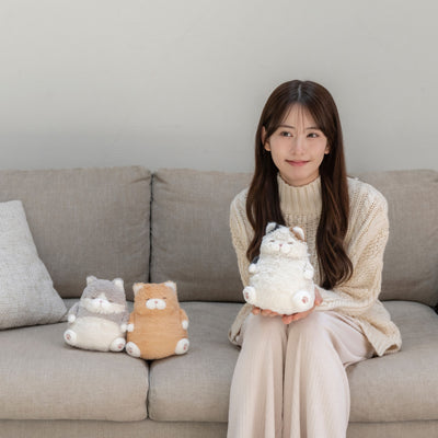 ねこ肯定感　ウォームミニクッション《sale》