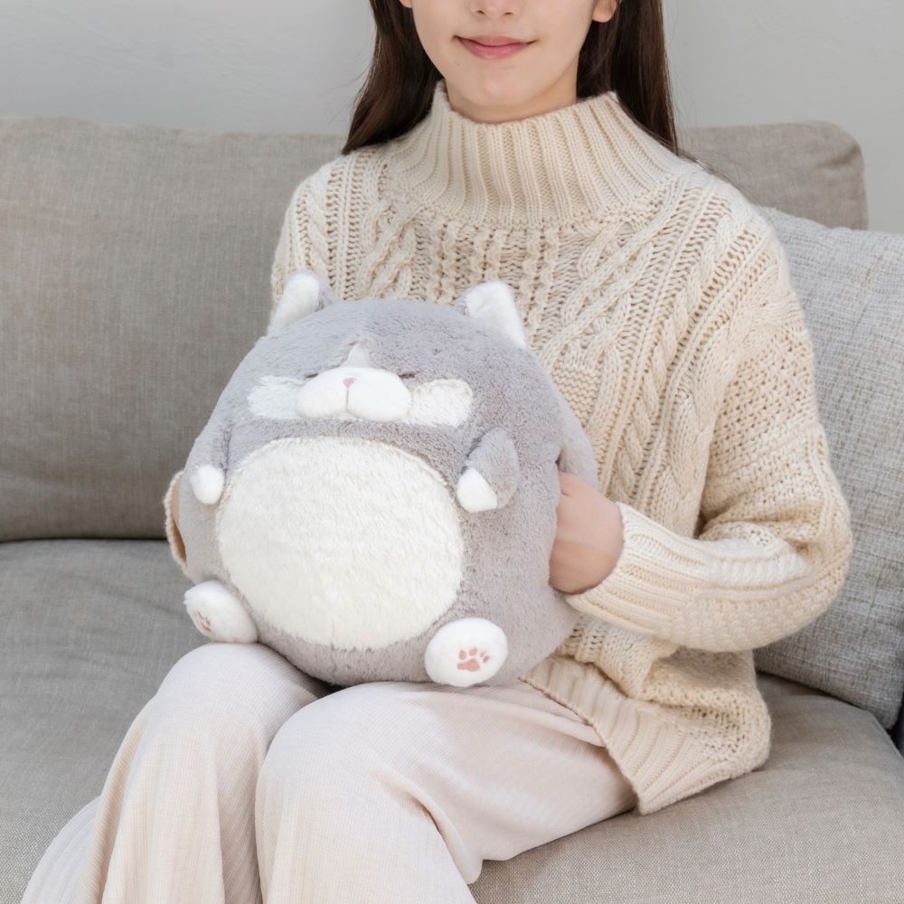 ねこ肯定感　コロコロハンドマフ