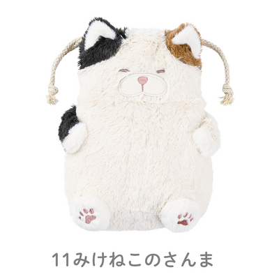 ねこ肯定感　巾着