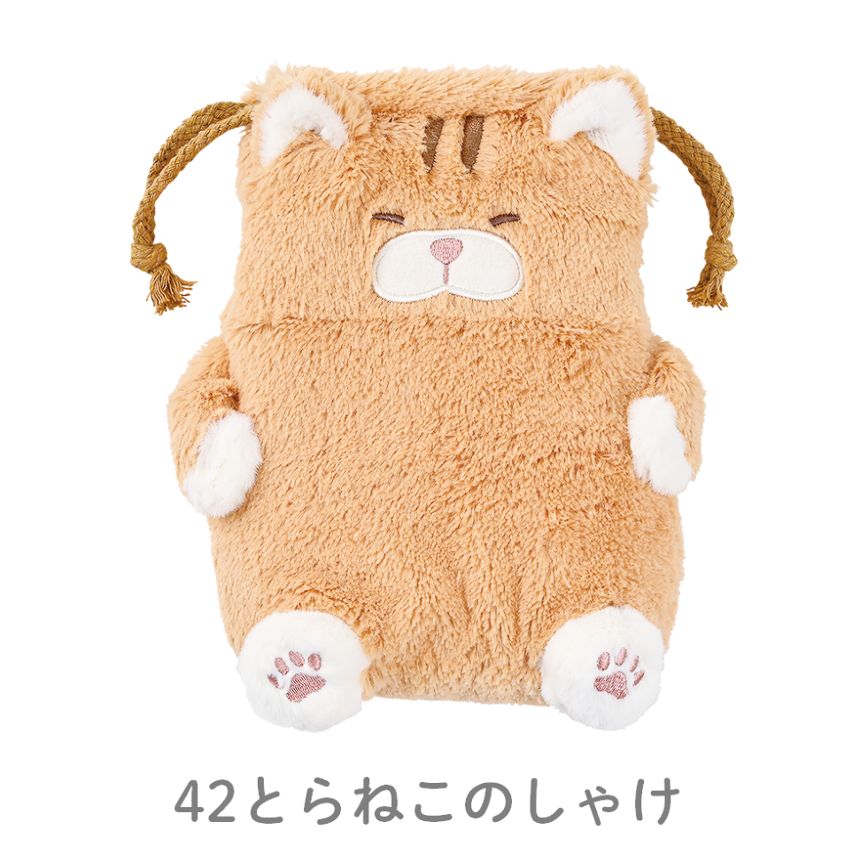 ねこ肯定感　巾着