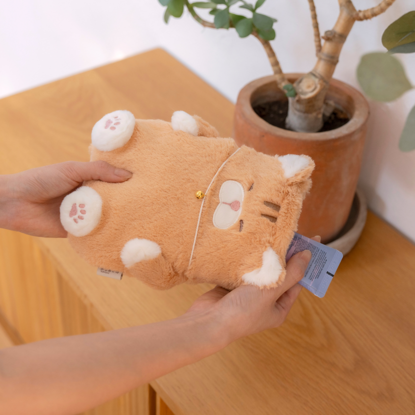 ねこ肯定感　巾着