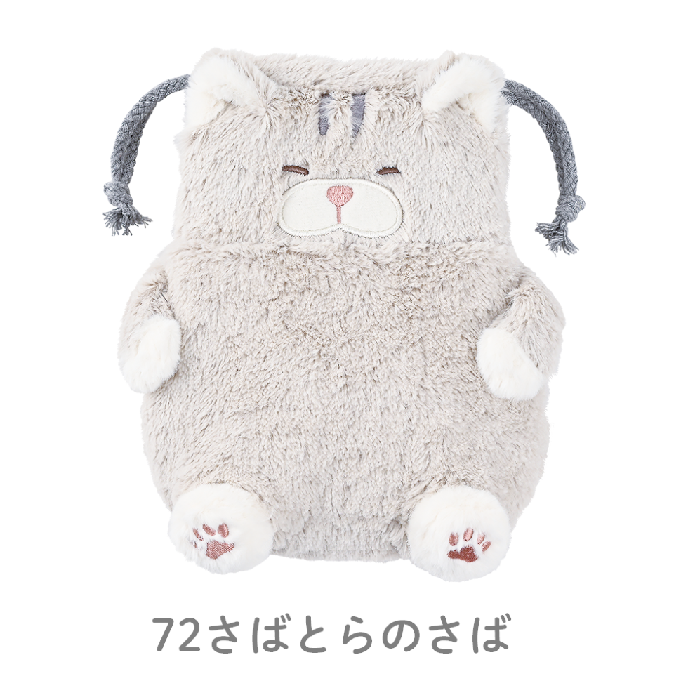ねこ肯定感　巾着