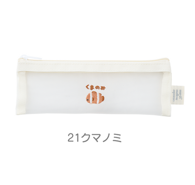 マシュマロアクアミエ　フラットメッシュポーチ