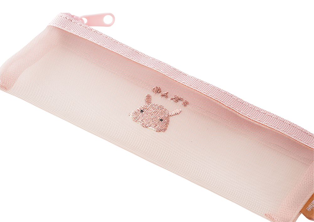 マシュマロアクアミエ　フラットメッシュポーチ
