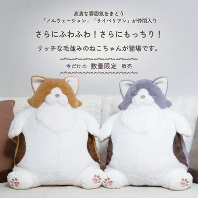 ねこ肯定感 抱きまくらLサイズ＊数量限定デザイン＊